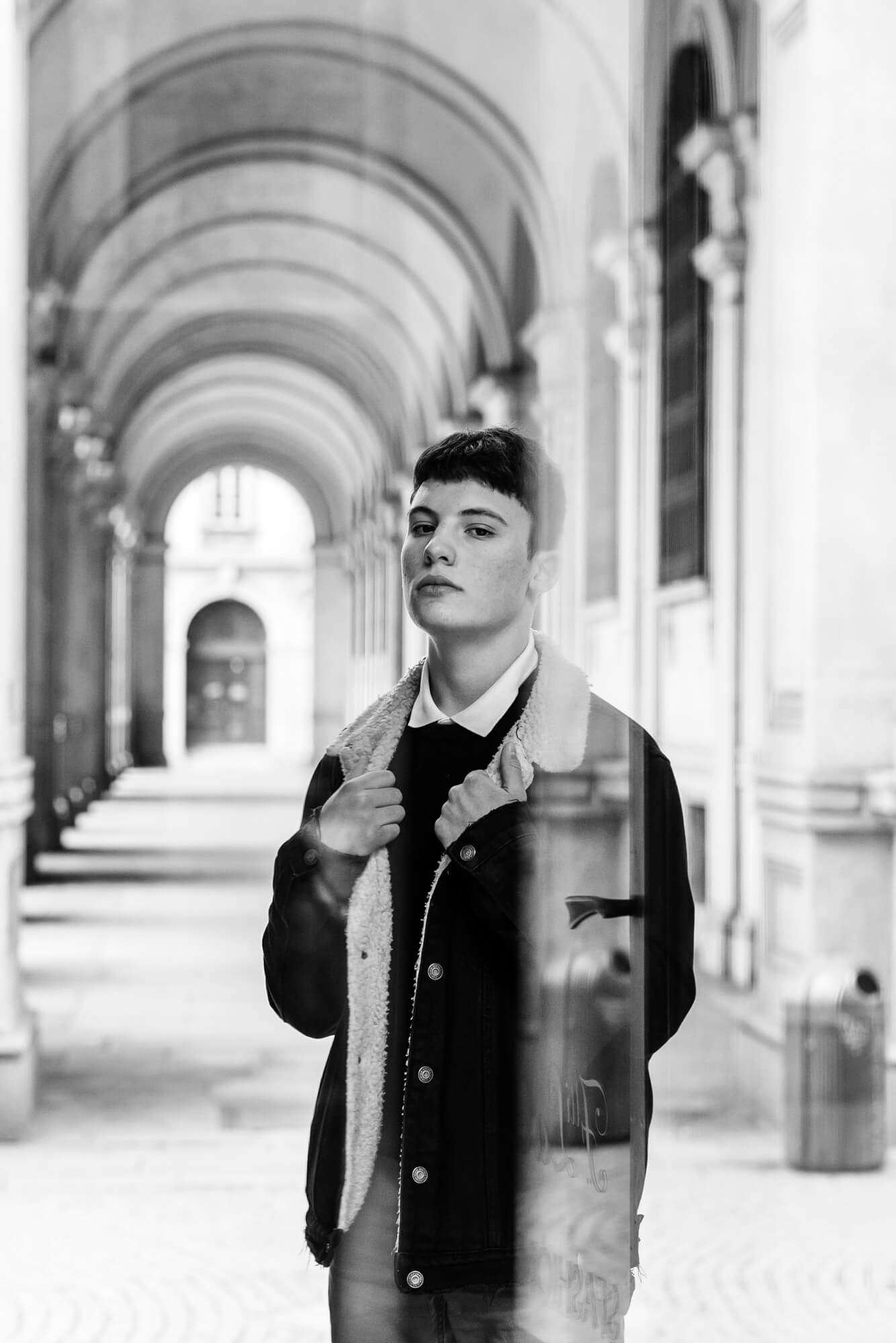 ritratto di ragazzo a torino