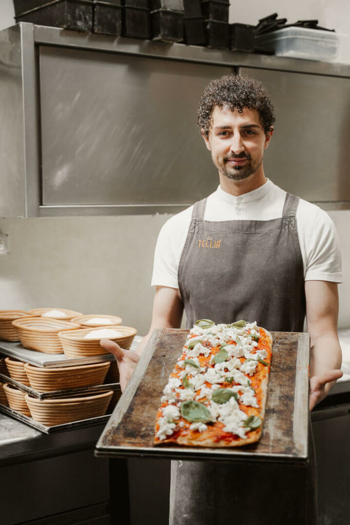 Tellia - Fotografare la pizza